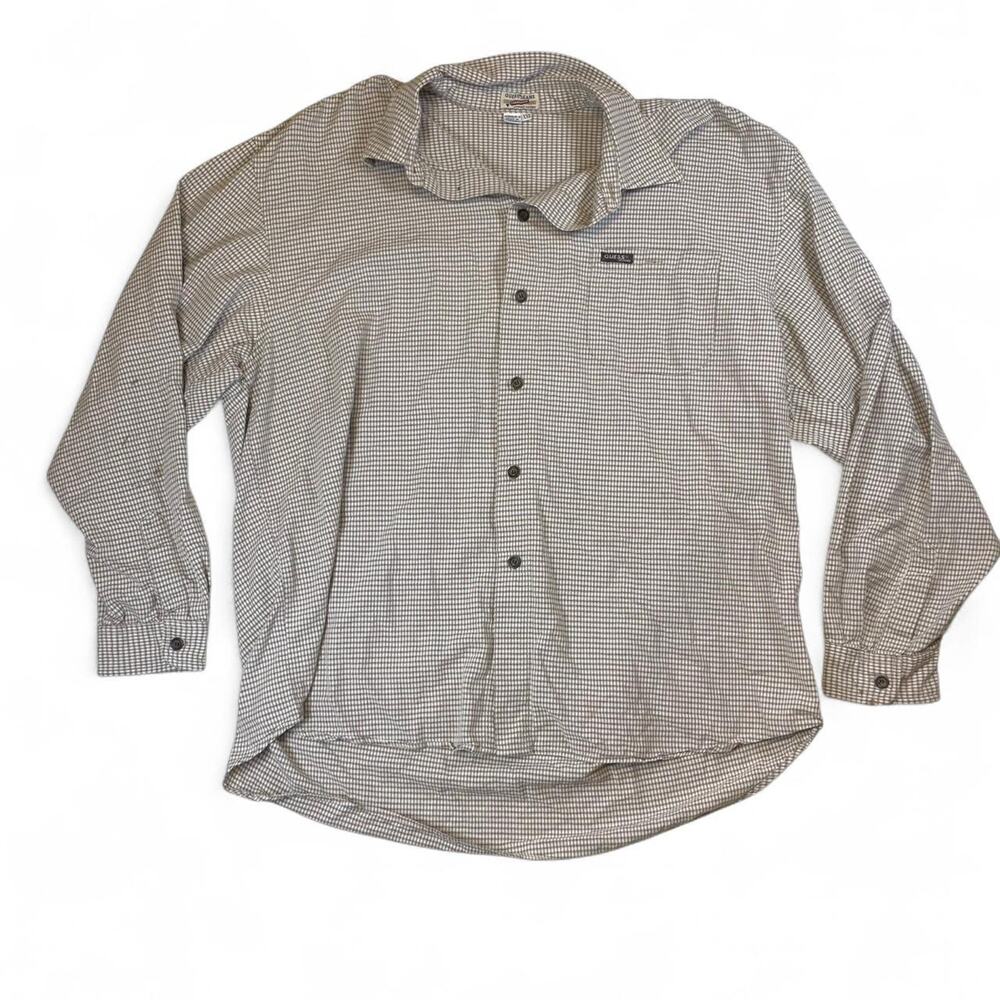 Vintage guess brown and white